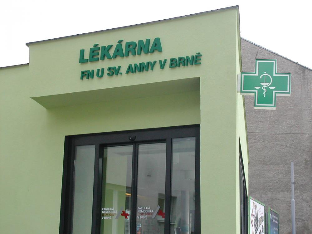 3D nápis na fasádě