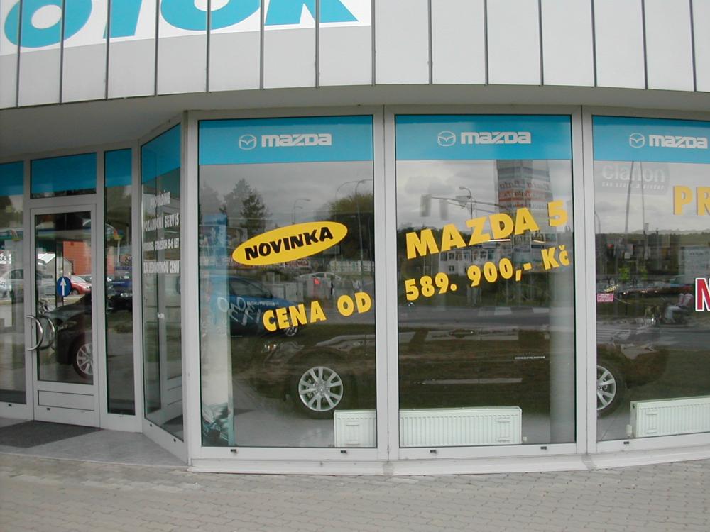 polep výlohy