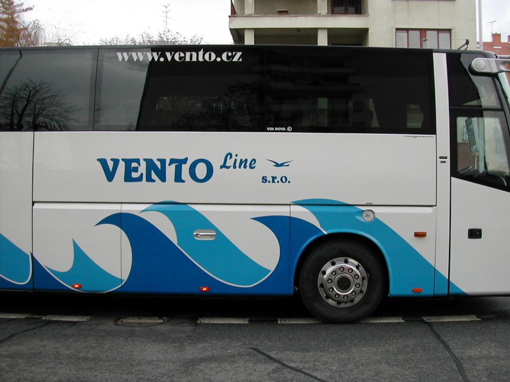 polep na autě